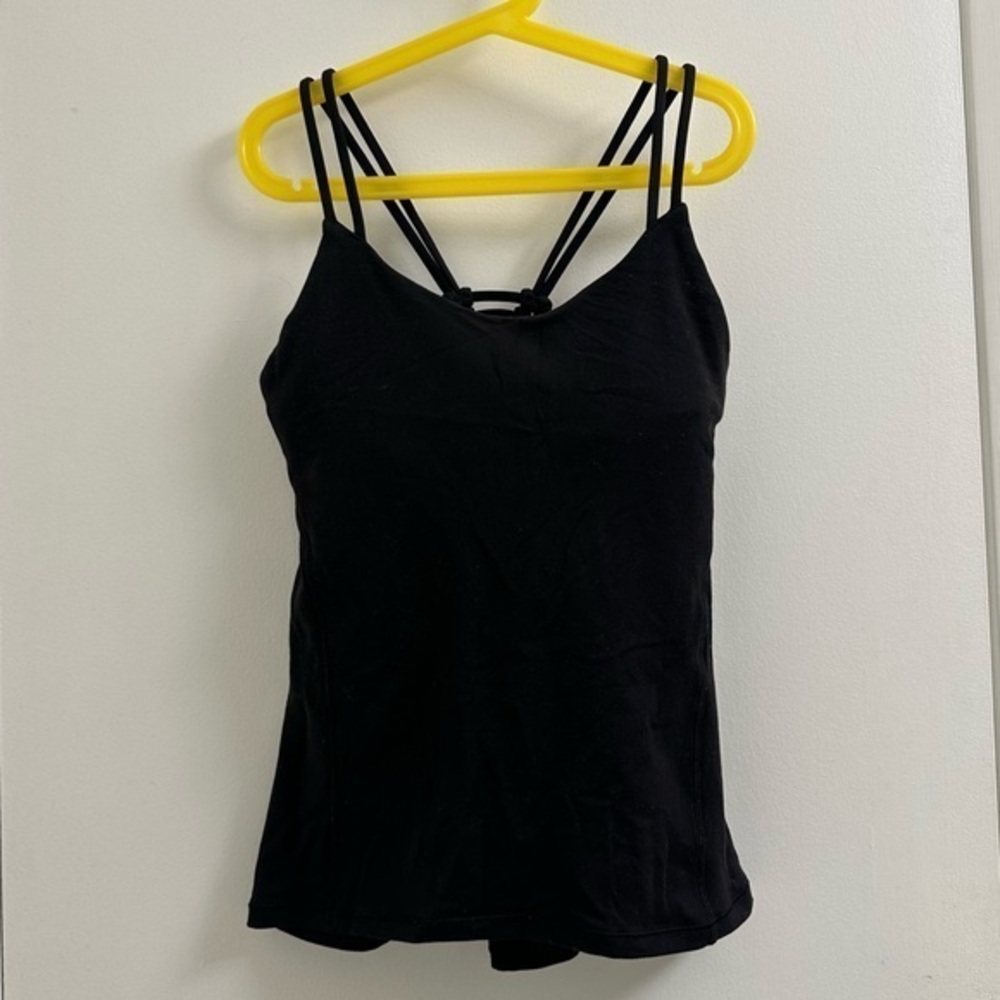 Lululemon black tank top